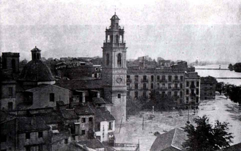 plaza santa monica riada 14 octubre 1957 valencia