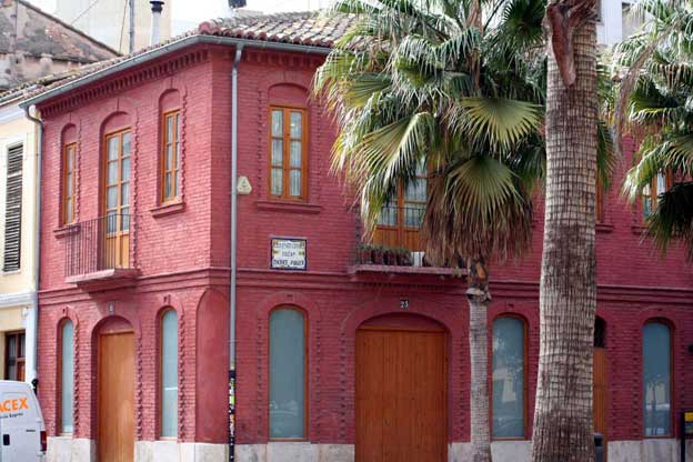 CASA NATAL DE CONCHITA PIQUER VALENCIA CALLE RUAYA