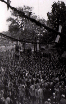 VISITA MARE DE DEU DELS DESAMPARATS CARRER TRINITAT VALENCIA 1948