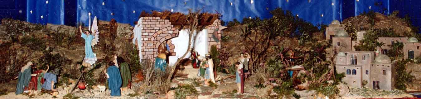 BELEN PARROQUIA DE EL SALVADOR Y SANTA MONICA DE VALENCIA NAVIDAD 1992